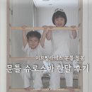이브필라테스 더핏 가정용 슈로스바 문틀 철봉 설치 한달 후기