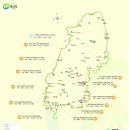 북한산 둘레길 지도(서울 특별시) 이미지