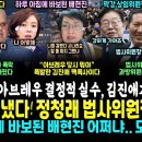 이재명 해냈다, 법사위원장 정청래 확정.. 윤석열 난리났다, 아브레우 결정적 실수 잡은 김진애 팩폭, JTBC 마저 "해 봐야안다?" 이미지