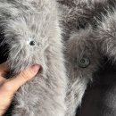 해뜨는장터 | [내돈내산] 카키포인트 시어링 퍼 무스탕 차콜 착용샷 리뷰 후기