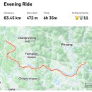 의창-동읍-4-비-15 | 자전거 국토종주 6일차 추석연휴에 떠나는 커플 라이딩 여행 4대강 종주 자전거길 (합천창녕보,삼량진)