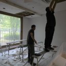 청라하우스토리아파트경로당 | 인천 청라 하우스토리 누수 도배 시공