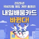 홈체크 (프리랜서 취업연계 과정) | 달라진 점, 국민내일배움카드 2026년부터 바뀝니다💳 꼭 알아야 할 변경사항 (+취업 준비생 꼭 확인하세요!)