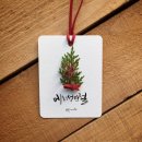 플라워와 기초캘리 이미지