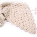 무료도안 공개] 올리비아 숄 Shawl 겨울 가을 조개무늬 코바늘 뜨기 패턴 이미지