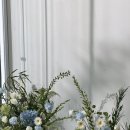 연하늘 | wd_08ㅣ웨딩 촬영 ⏵ 그리너리에 연하늘을 더한 플라워디렉팅🩵 로즈앤모어