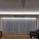 래미안루나벨리 41평 시공후기 : 샤시 손상 없는 무타공 시스템과 도톰한 친환경 패브릭이 만든 웰빙 홈