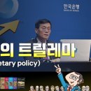 [화폐 경제학] 한국은행 통화정책의 트릴레마 (trilemma in monetary policy) 이미지