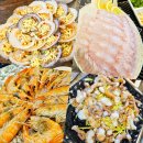 바다마을 | 강화도 동막해수욕장 맛집 바다마을 대하 회 조개구이 무한리필 후기