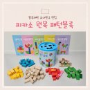 피카소 색깔놀이 | 교육용완구 블루래빗 피카소 원목 패턴 블록