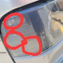 조수석 라이트 박리현상 이미지