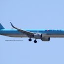 Korean Air (100th Airbus Aircraft Sticker) (Airbus A321-272NX) HL8557 이미지