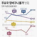 주요국 '장바구니 물가' 현황 이미지