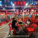 어머나노래연습장 | 파주 야당역 야외 식당 - 돼지삼춘 냉동 삼겹살 야장 어린이 놀이방