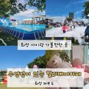 화성 제부도 아이와 가볼만한 곳, 음료 주문하면 수영장이 무료! 할리베어카페 후기
