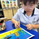 AHIS-The Art and Craft Club is creating an underwater world 이미지