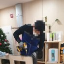 안산시 단원구 시립라온달미 어린이집 중문수리, 슬라이딩도어수리했습니다