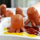 캐릭터 푸드아트 이미지