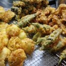 맛있는 떡볶이와 튀김 이미지