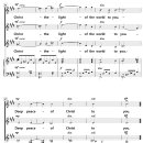 [성가악보] A Gaelic Blessing / Deep peace of the running [John Rutter, 여성합창] 이미지