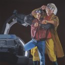Back To The Future. acrylic on canvas. 73cm x 91cm. 2021 이미지