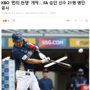 2023 KBO FA 승인 명단(총 21명) 이미지