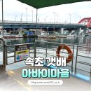 GS25 속초갯배점 | 속초 아바이마을로 향하는 속초 갯배체험