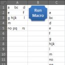 공백으로 문자 분리 후 나열하기 (엑셀 VBA 매크로) 이미지