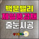 리더스894 | 의왕 백운밸리 제일풍경채 블루아파트 곰팡이방지 줄눈시공 후기