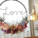 프리저브드 플라워 레터링리스 이미지