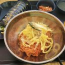 구포국수153 많이 아쉬웠던 배달후기 밀면/비빔밀면/크래미김밥/지단김밥