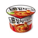 유어스 GS25 틈새 오모리 김치찌개 컵라면 150G, 6개 이미지