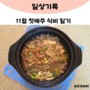 (주)마미닥터 | 11월 첫째주 식비일기 집밥 밀키트 외식 먹부림