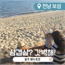 35 | 취사 가능한 전남 보성 율포 해수욕장 캠핑 후기