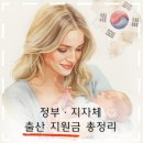 성주군보건소출산양육지원센터 | 출산 후 신청해야 할 지원금 총정리｜일반출산·미숙아·선천성이상아까지