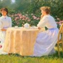 오후의 여유타임 홍차 이미지