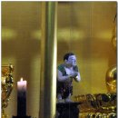 평창 상원사 문수전 목조동자상(3구) 이미지