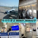 502 | 파라타항공 WE501 WE502 후기 (인천-나리타 좌석,기내식,수하물 솔직 리뷰)