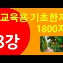 기초한자 1800자 #제8강 이미지