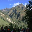 안나푸르나 라운딩 제5일차(17.10.14) : 다나큐(2200m) ~티망 ~ 차메(2670m)(약 5시간 트레킹) 이미지