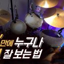 악보 잘보는법(2) - [ 드럼 기호, 하이햇 박 쪼개기 ] 이미지