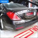 디자인다소 | 벤츠 잠자리 핸들 교체 &amp; S65 AMG 후기형 컨버전 작업기