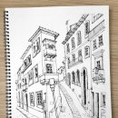 어반스케치 미술산책 이미지