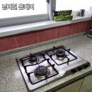 평택시 고덕면 주택 주방 싱크대 상판 타공 하츠 빌트인 가스레인지 교체