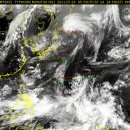 한반도 태풍 관련 위성 영상 [ 실시간 ] 이미지