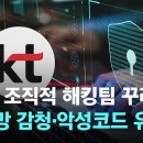 "KT, 조직적 해킹팀 꾸려 통신망 감청·악성코드 유포"…경찰 수사 중 이미지