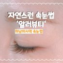 알러뷰티 | 자연스러운 미사역 속눈썹 연장 알러뷰티 브라운 JC컬 연장 후기