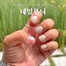 진주소방서 | 수지구청역 신상 네일샵 네일무늬 제니 민트네일 내돈내산 후기