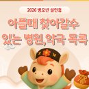 인천 검단 신도시 아라역 근처에서 설 연휴동안 운영하는 의원 및 약국 목록