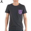 [50%DC]Human disorder with pocket mens S/S t-shirt C1 (dark shadow) 이미지